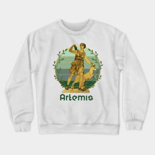 Artemis goddess of the hunt Crewneck Sweatshirt